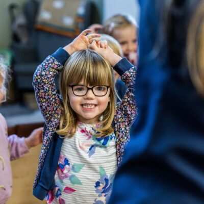 Little Pippins Montessori Nursery School, Skelton on Ure, North Yorkshire. Photograph: Stuart Boulton